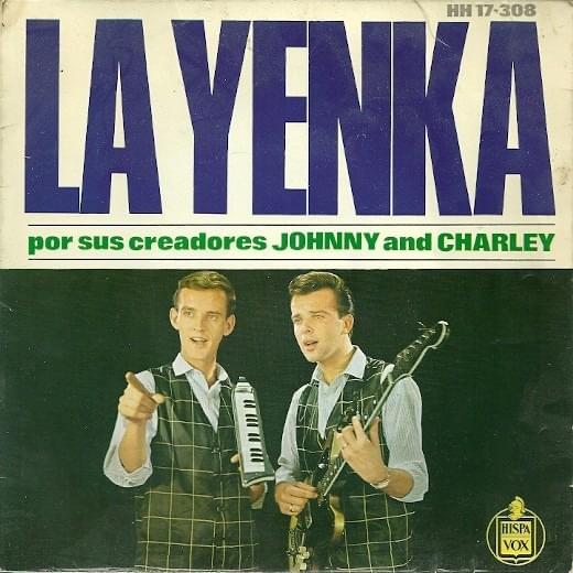Album cover art for "La Yenka" by Johnny And Charley