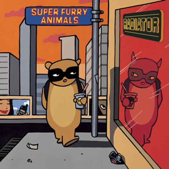 Album cover art for "The Placid Casual" by Super Furry Animals