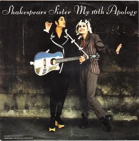 Album cover art for "My 16th Apology" by Shakespears Sister