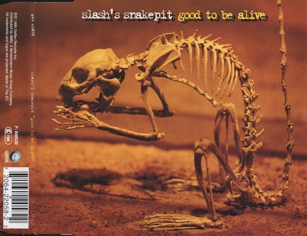Album cover art for "Good to Be Alive" by Slash’s Snakepit