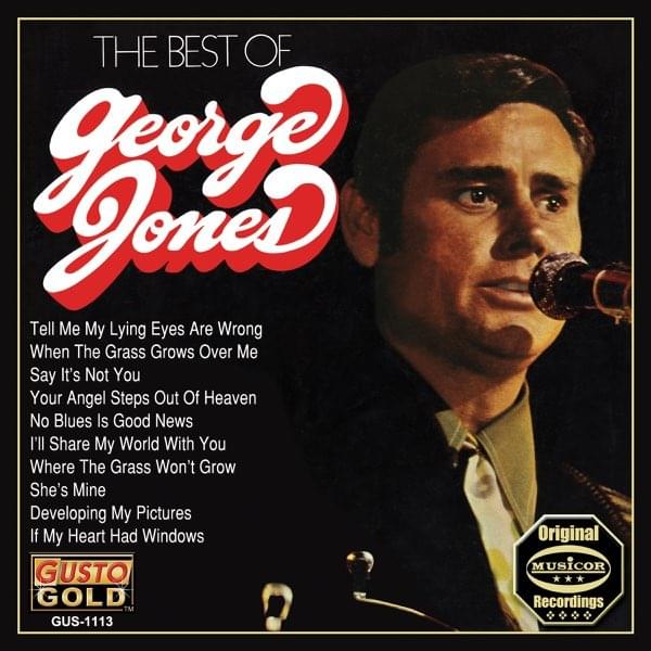 Album cover art for "Tell Me My Lying Eyes Are Wrong" by George Jones