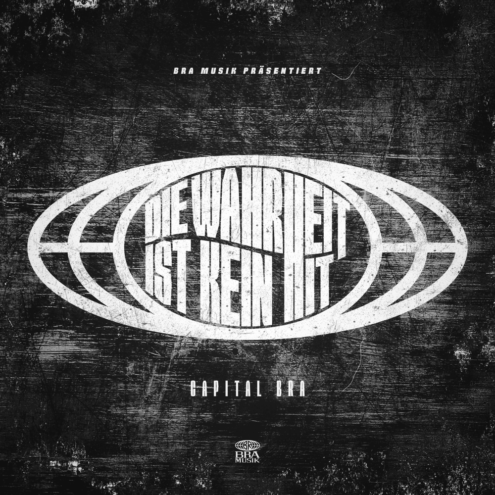 Album cover art for "Die Wahrheit ist kein Hit" by Capital Bra