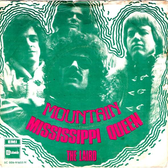 Album cover art for "Mississippi Queen" by Mountain