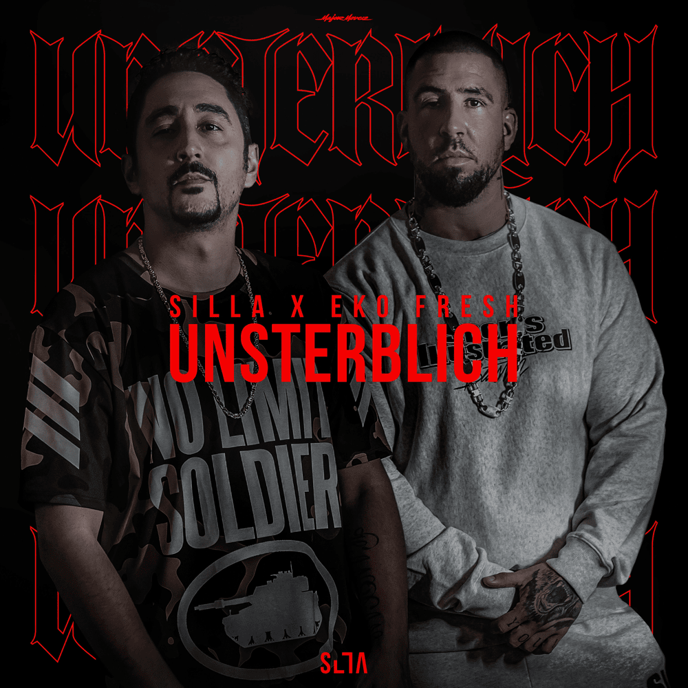 Album cover art for "UNSTERBLICH" by Silla