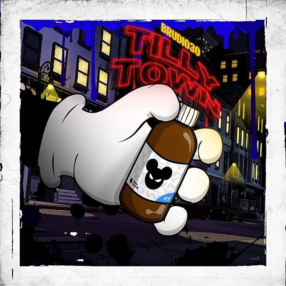 Album cover art for "Tilly Town" by Brudi030