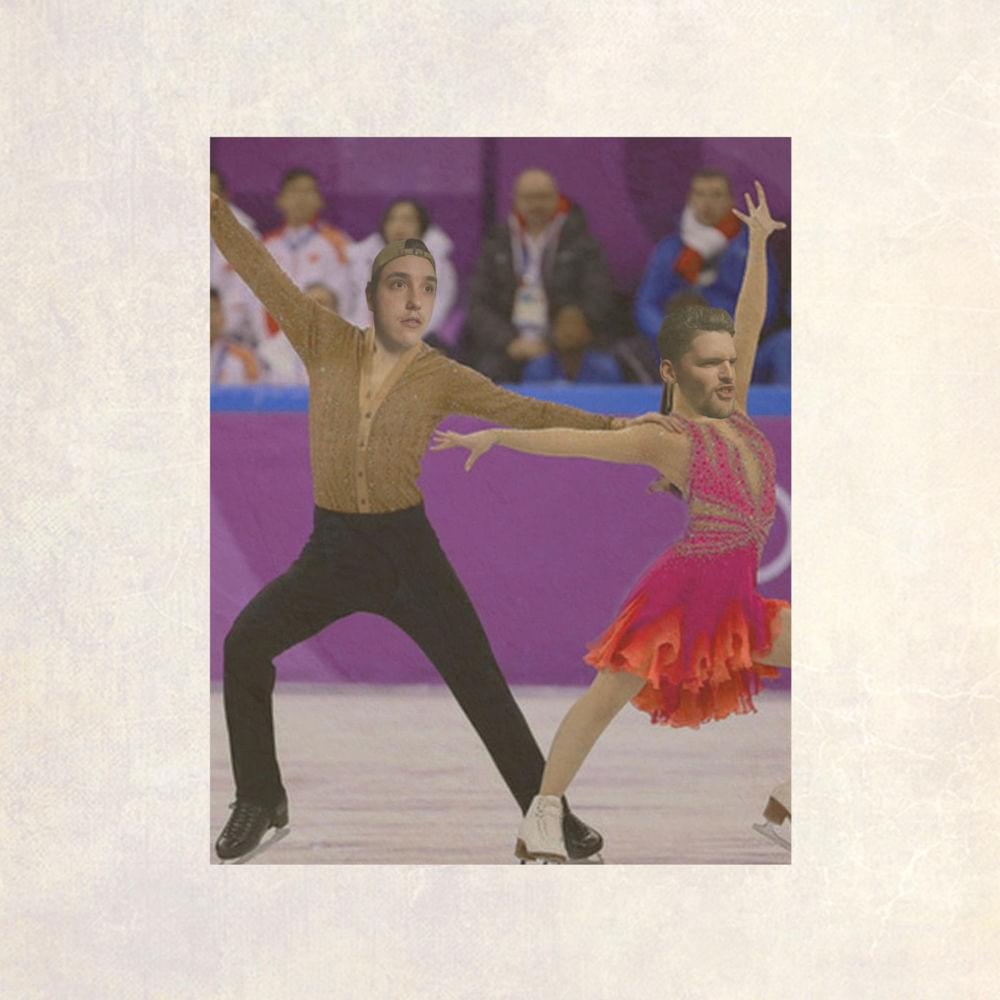 Dancing on Ice by Bertholet