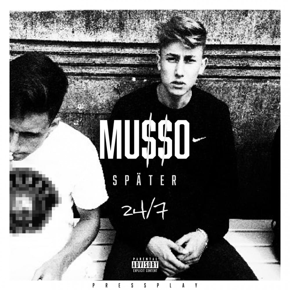 Album cover art for "Später" by Musso