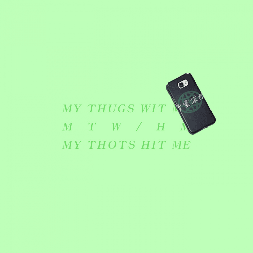 Album cover art for "MTW/HM" by ZENE THE ZILLA (제네 더 질라)