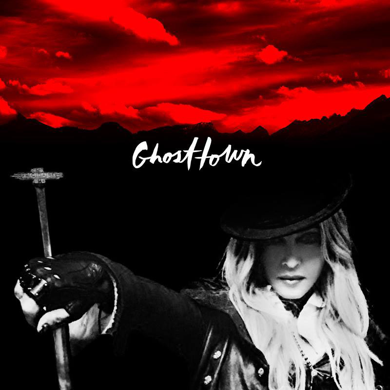 Album cover art for "Ghosttown" by Madonna