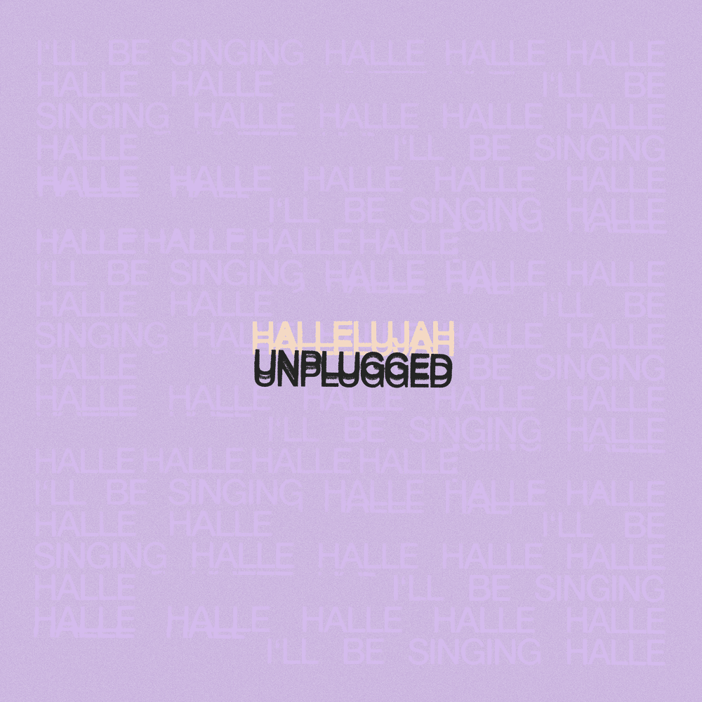 Album cover art for "Hallelujah (Unplugged)" by Oh Wonder