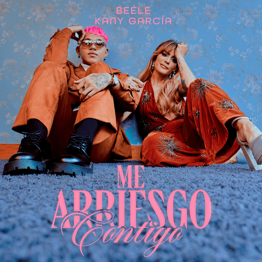 Album cover art for "Me Arriesgo Contigo" by Beéle