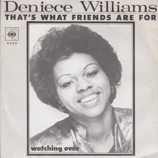 Album cover art for "That’s What Friends Are For" by Deniece Williams