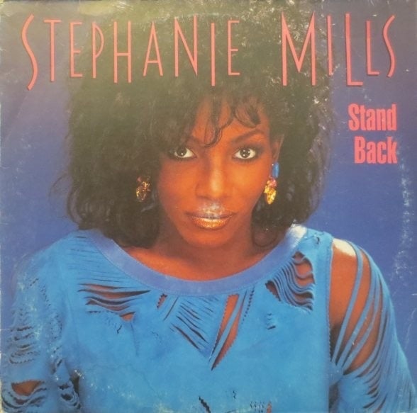 Album cover art for "Stand Back" by Stephanie Mills