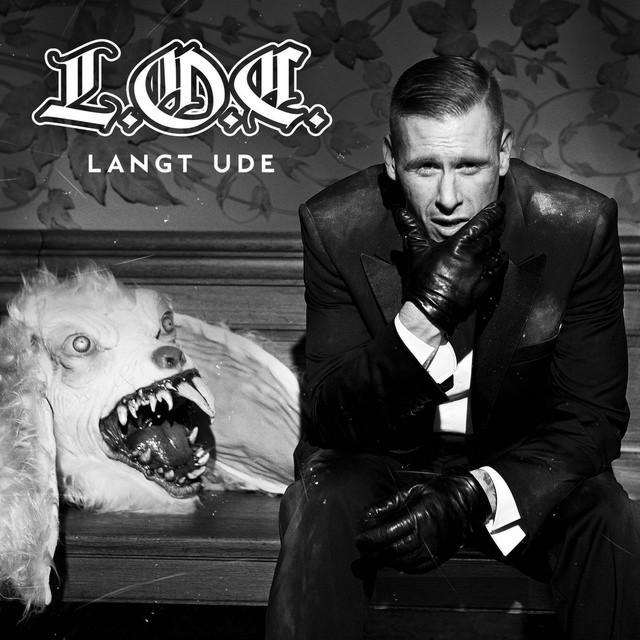 Album cover art for "Langt Ude" by L.O.C.