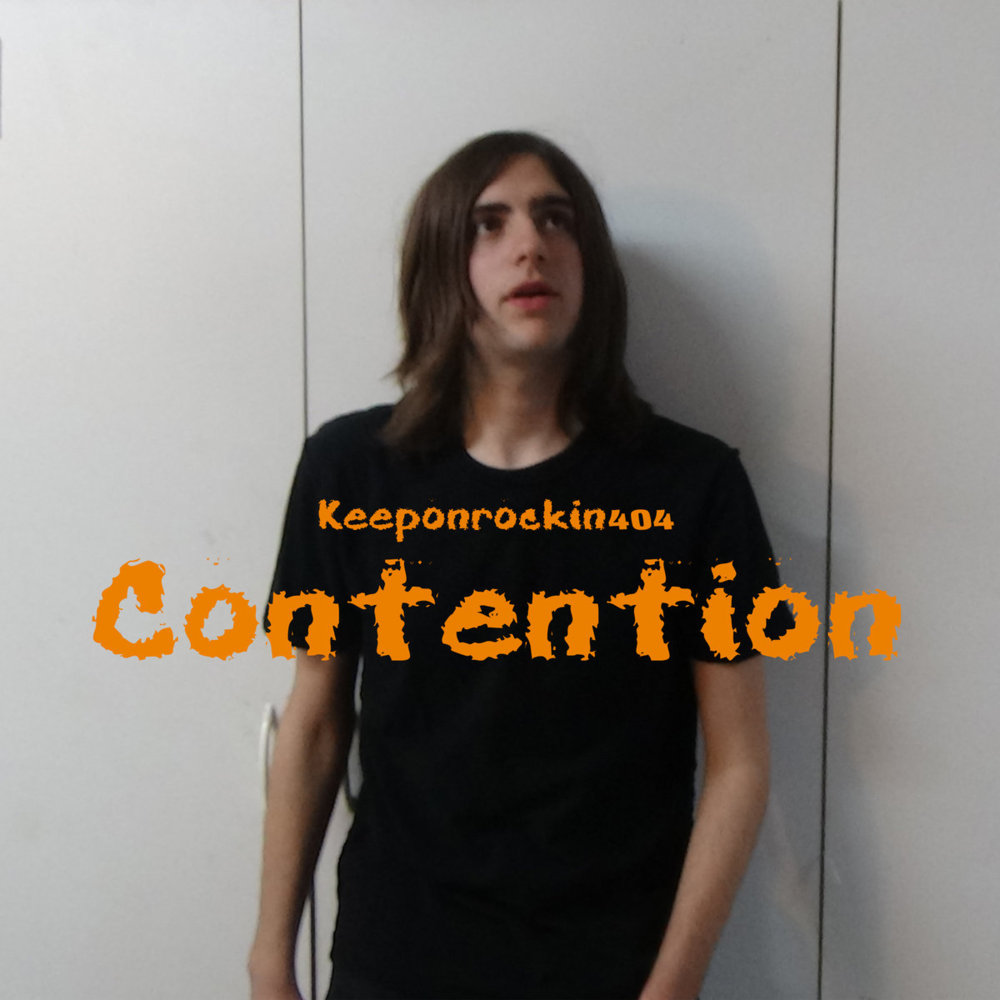 Album cover art for "Contention" by 404