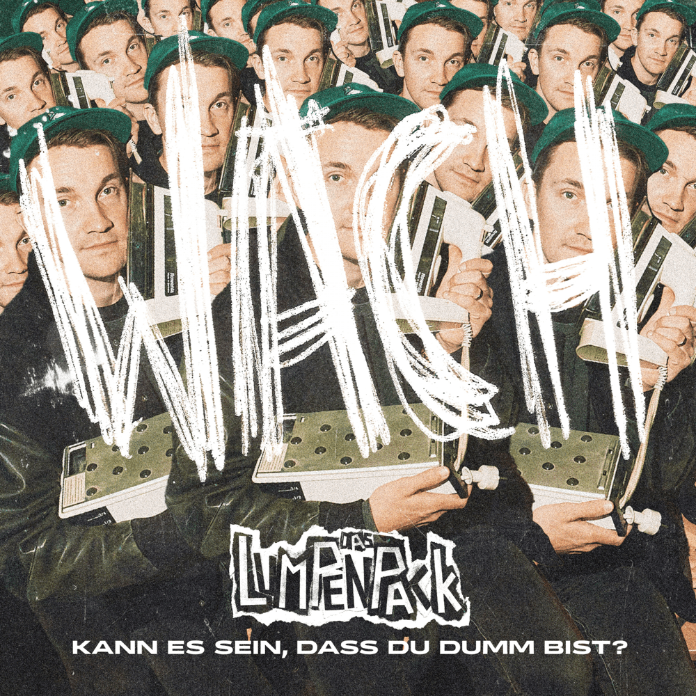Album cover art for "Kann es sein, dass du dumm bist?" by Das Lumpenpack