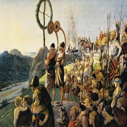 Album cover art for "Thulêan Mysteries" by Burzum
