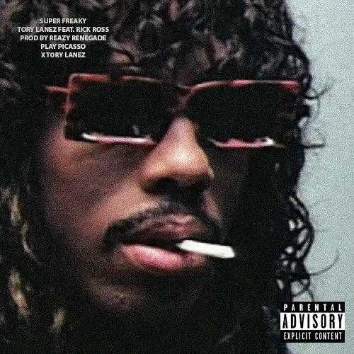 Album cover art for "Super Freak" by Tory Lanez & Rick Ross