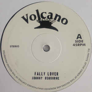 Album cover art for "Fally Lover" by Johnny Osbourne