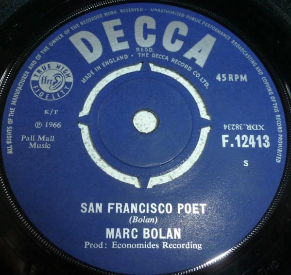 San Francisco Poet by Marc Bolan