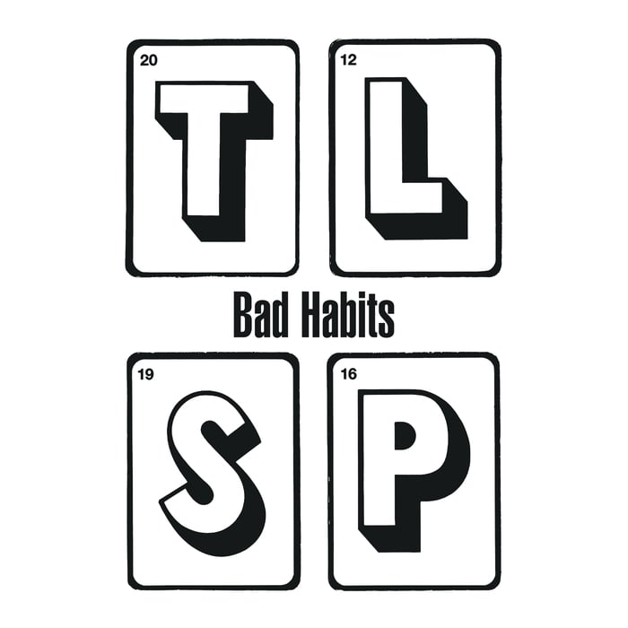 Album cover art for "Bad Habits" by The Last Shadow Puppets