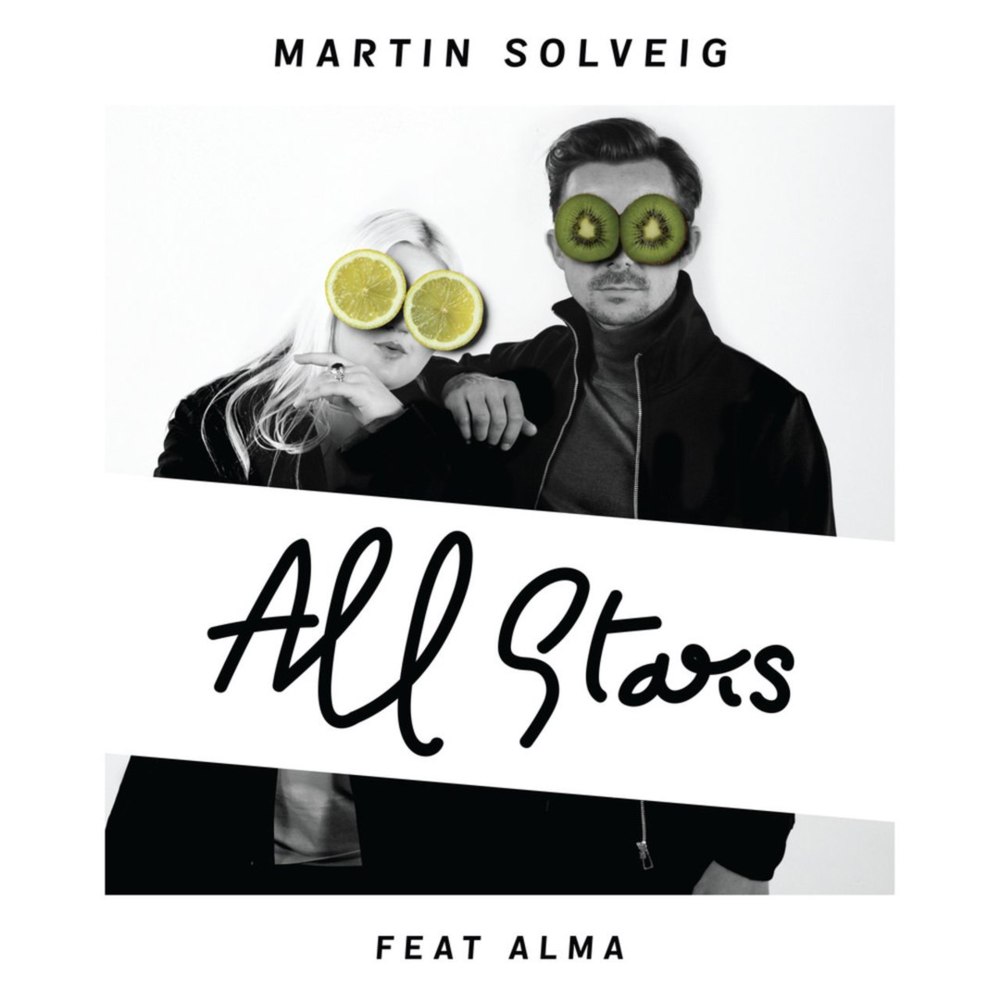 Album cover art for "All Stars" by Martin Solveig & ALMA