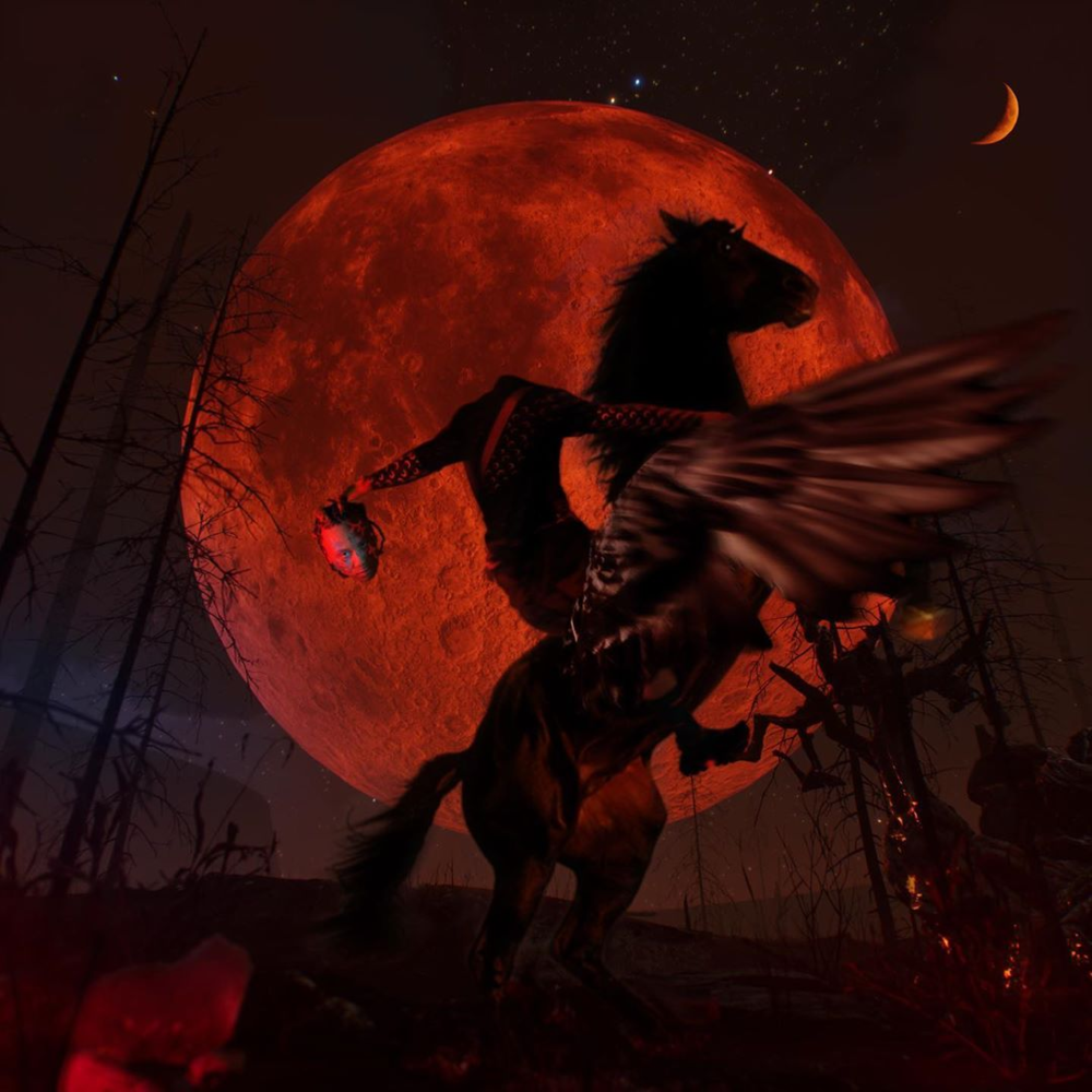 Album cover art for "Sleepy Hollow" by Trippie Redd