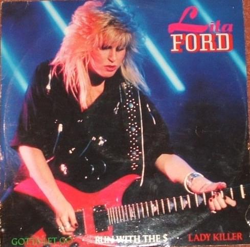 Album cover art for "Run with the $" by Lita Ford