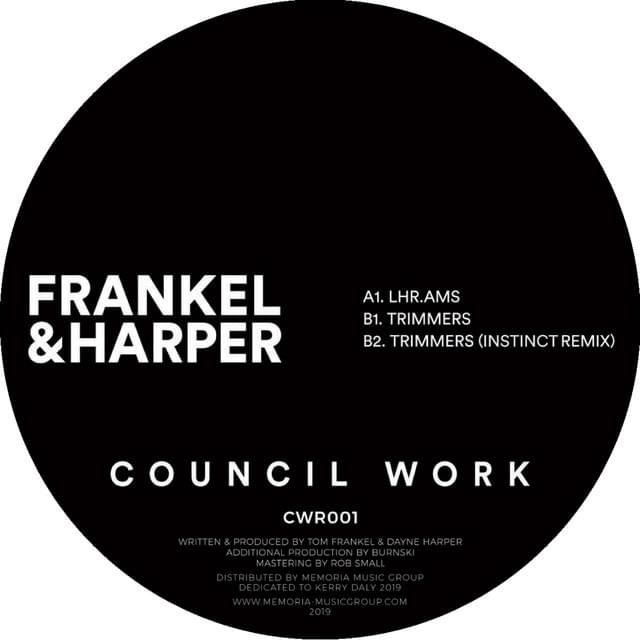 Album cover art for "Trimmers - Instinct (UK) Remix" by Frankel & Harper, Instinct (UK)