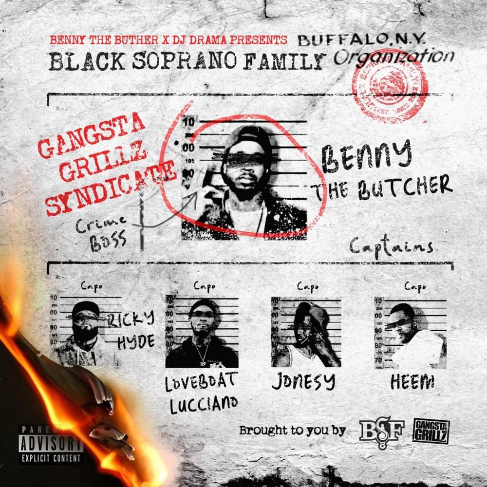 Cover image for Benny the Butcher & DJ Drama Presents Black Soprano Family