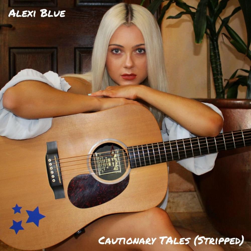 Album cover art for "You Shouldn’t of Left Me (Stripped)" by Alexi Blue