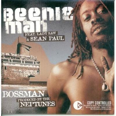 Album cover art for "Bossman" by Beenie Man & Lady Saw & Sean Paul