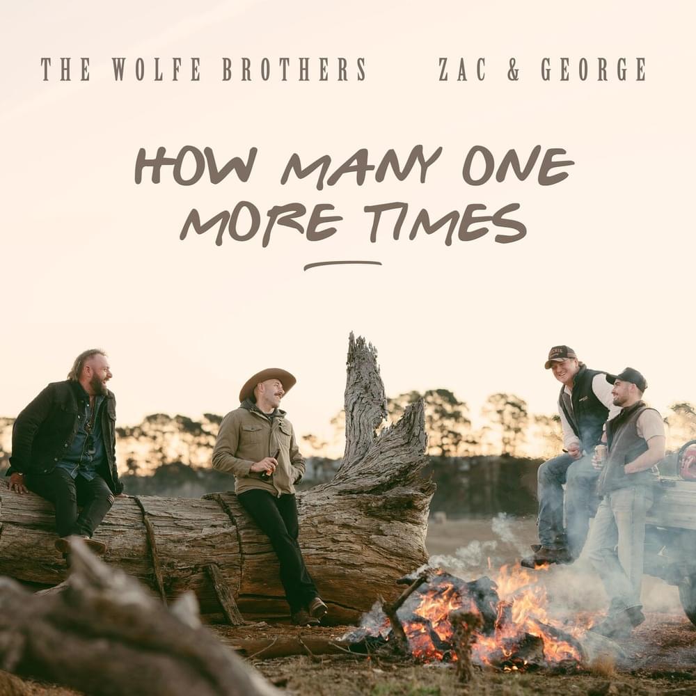 Album cover art for "How Many One More Times" by The Wolfe Brothers