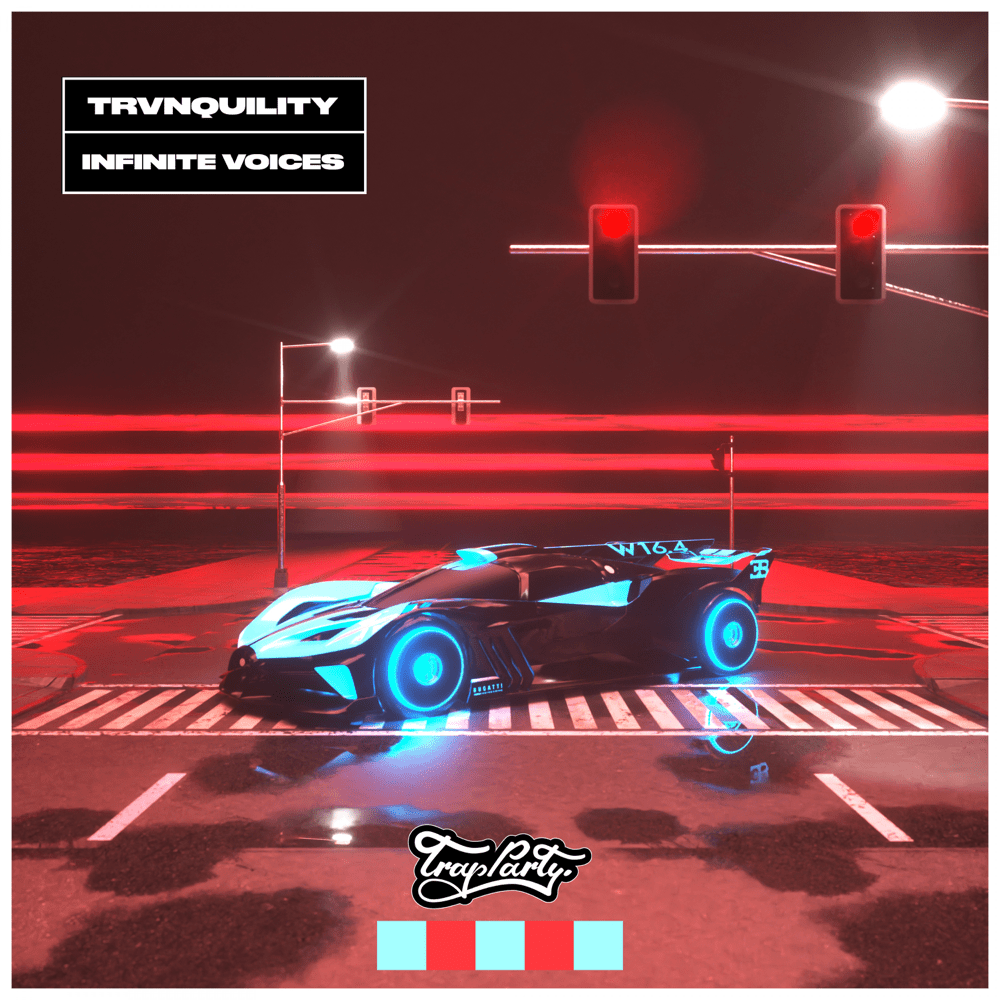 Album cover art for "Infinite Voices" by Enument & TRVNQUILITY