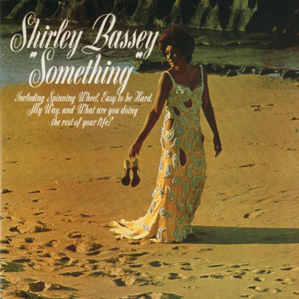 Album cover art for "What About Today" by Shirley Bassey