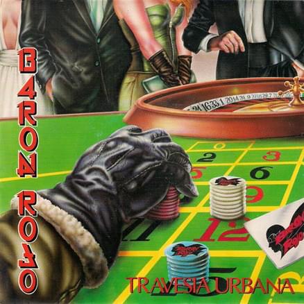 Album cover art for "Travesía Urbana" by Barón Rojo