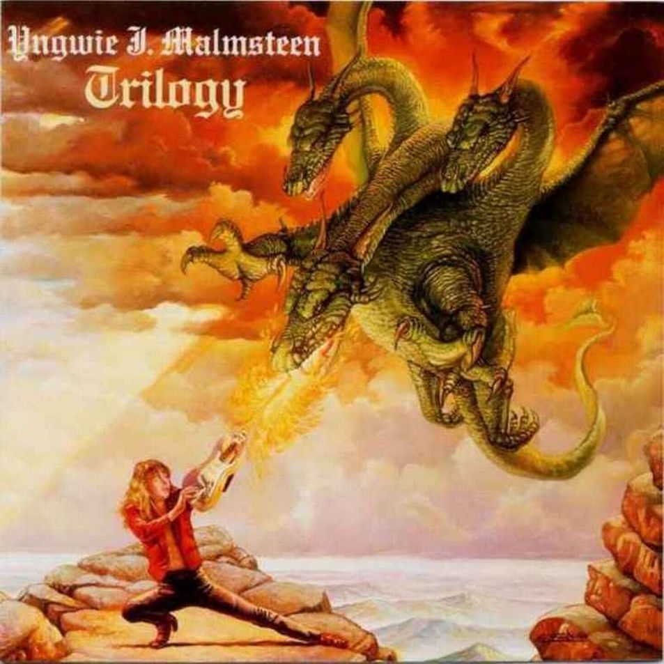 Album cover art for "Magic Mirror" by Yngwie Malmsteen