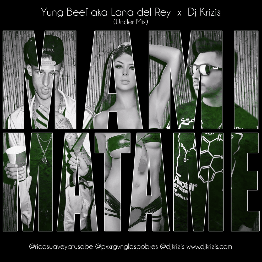 Album cover art for "Mami Mátame Under Mix" by Yung Beef