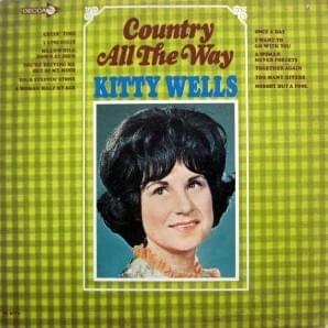 Album cover art for "Woman Half My Age" by Kitty Wells
