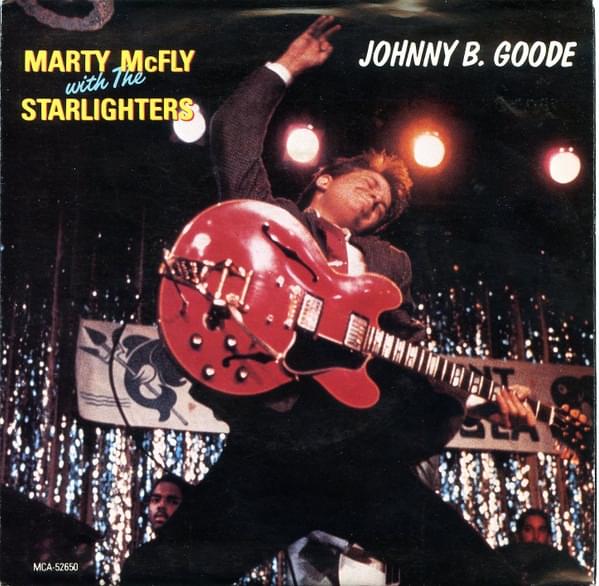 Album cover art for "Johnny B. Goode" by Marty McFly With The Starlighters