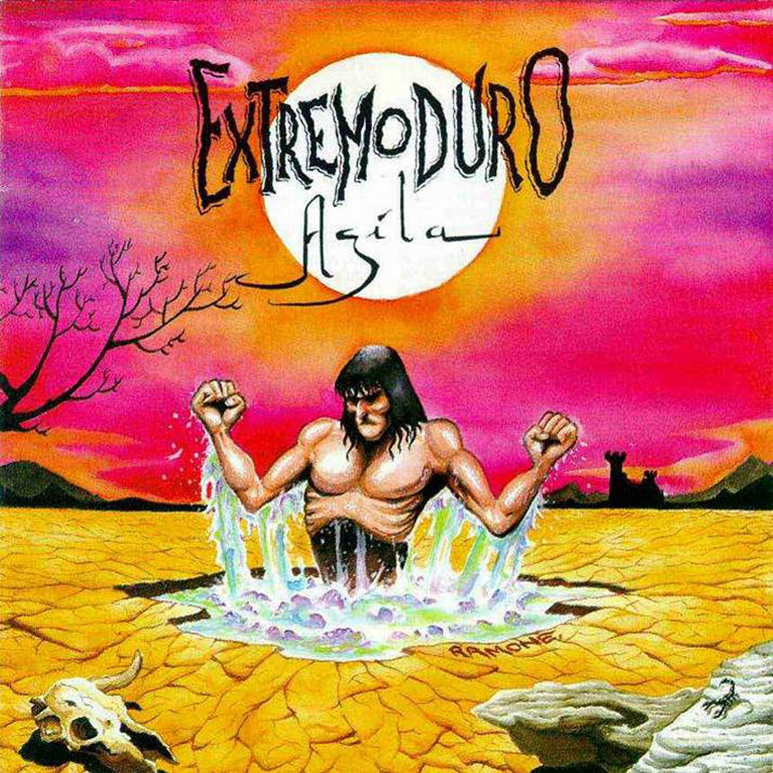 Album cover art for "Me Estoy Quitando" by Extremoduro