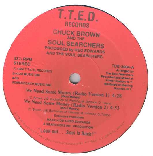 We Need Some Money by Chuck Brown And The Soul Searchers