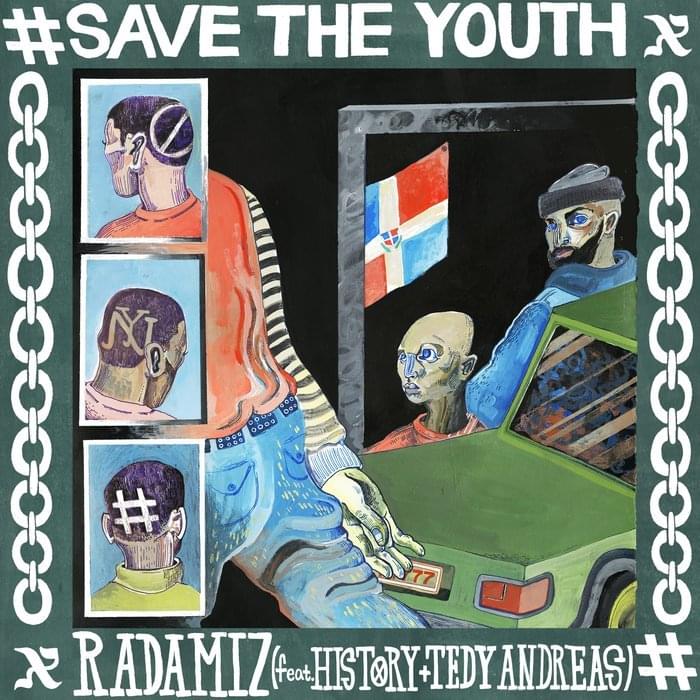 Album cover art for "Save the Youth" by Radamiz & History (Rap) & Tedy Andreas