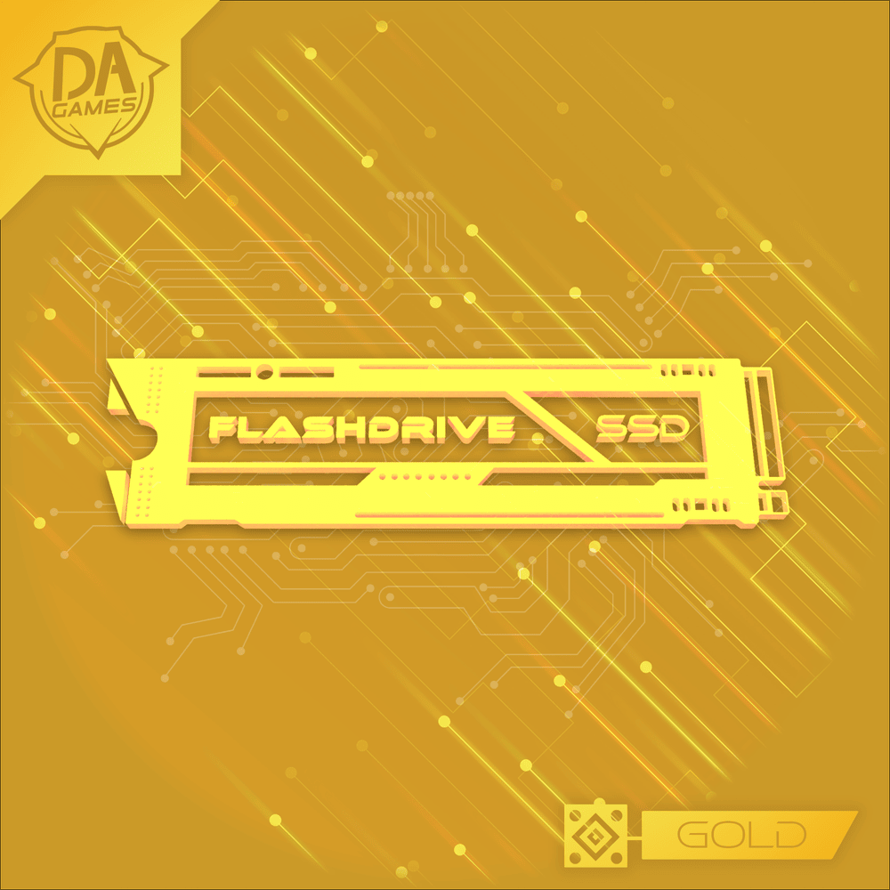 Album cover art for "Gold: SSD (Live at NPC 2023)" by DAGames