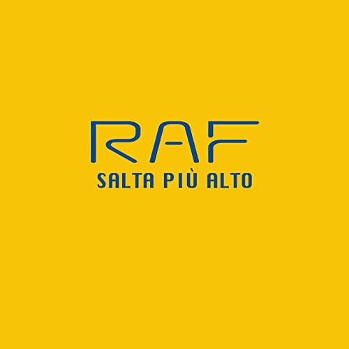 Album cover art for "Salta più alto" by Raf