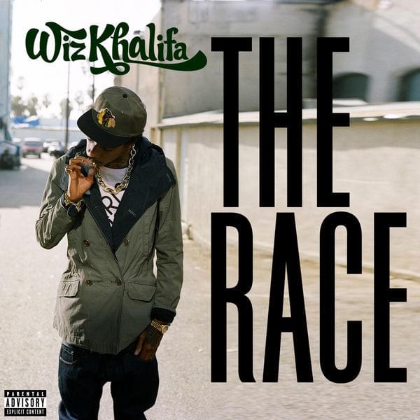 Album cover art for "The Race" by Wiz Khalifa