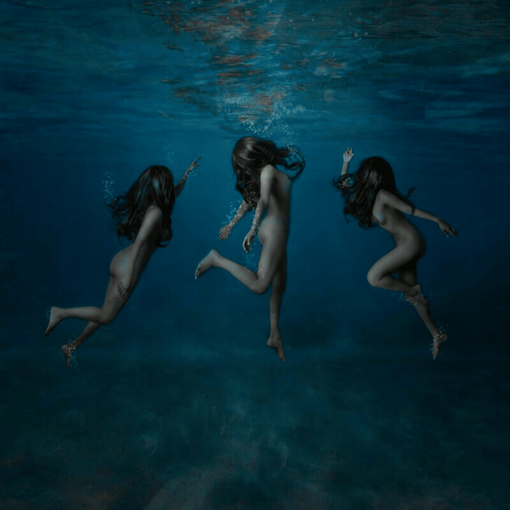Album cover art for "Colours of Blue" by Riva Taylor