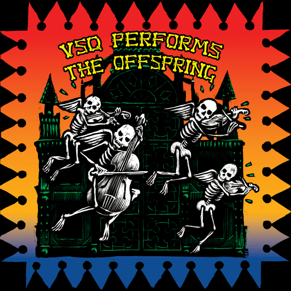 Album cover art for "The Kids Aren’t Alright" by Vitamin String Quartet