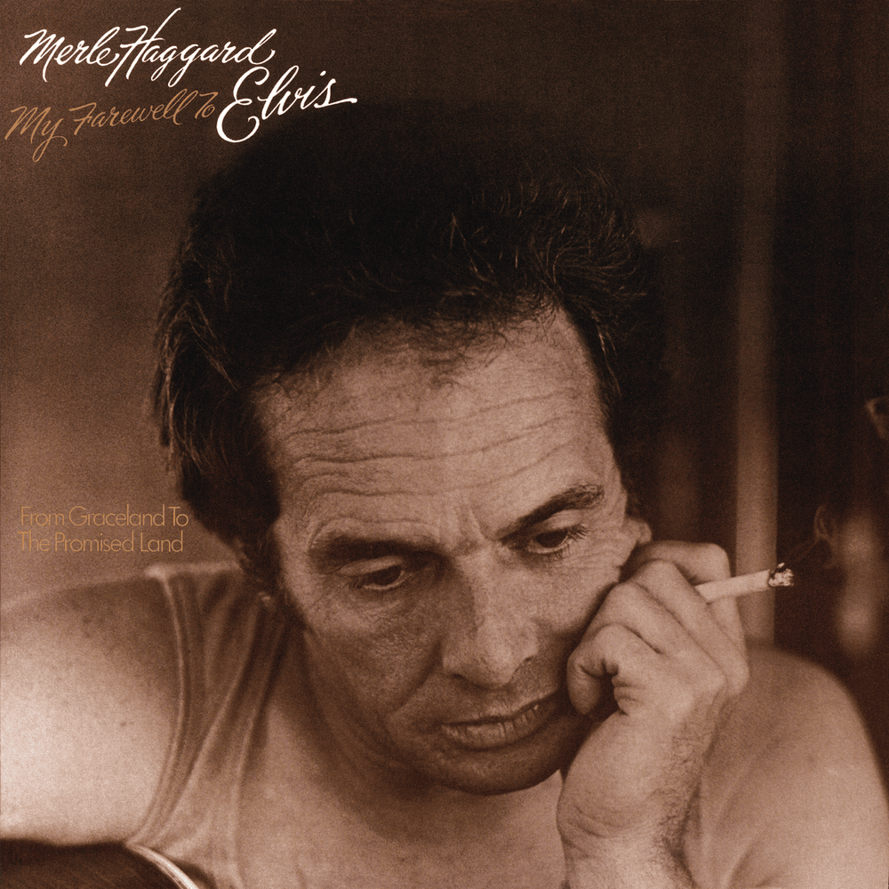 Album cover art for "Blue Christmas" by Merle Haggard
