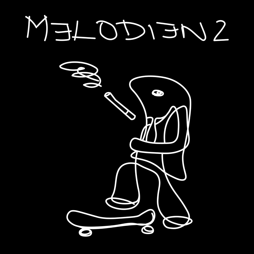Album cover art for "Melodien 2" by makko